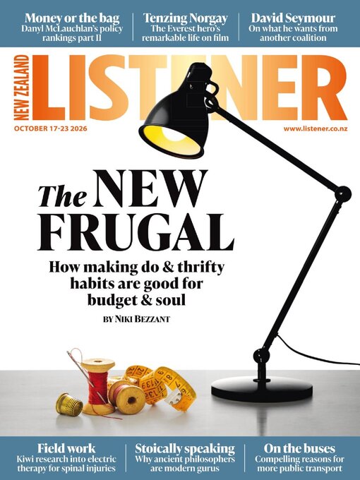 Cover image for New Zealand Listener